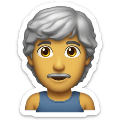 Naoufel Ouertani, né en 1978 à Bizerte,  sticker