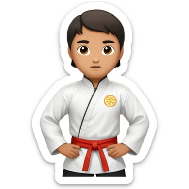 Kung Fu war Infront of the pantheon.  sticker