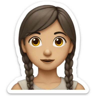 Armenian girl sticker