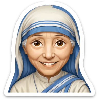 Mother Teresa sticker