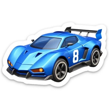 Rocket league car octane sticker