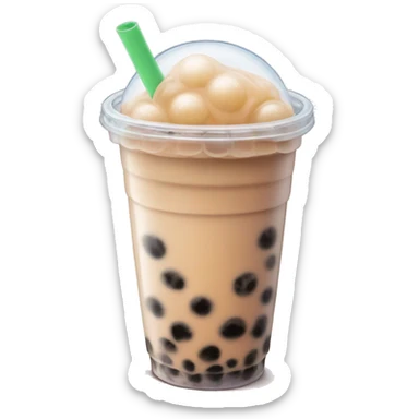 bubble tea sticker