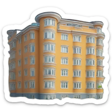 new residential in Vladivostok sticker