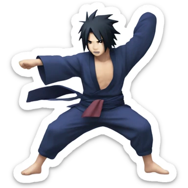 Sasuke Uchiha dancing  sticker