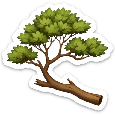 a tree branch sticker