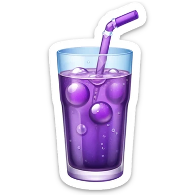 Make a grape soda sticker