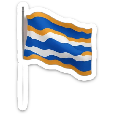 Cmbodia flag sticker