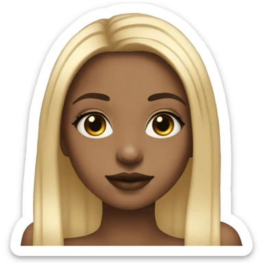 girl with black long hair, big lashes, gold hoop earrings, gold nose piercing sticker