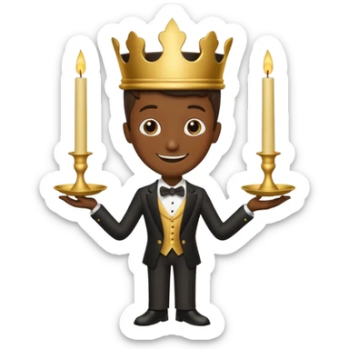 Character in Beauty and the Beast: Candlestick Butler Lumia sticker