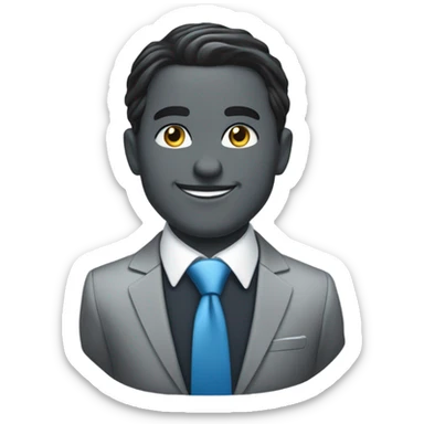 dressed to impress in suit sticker