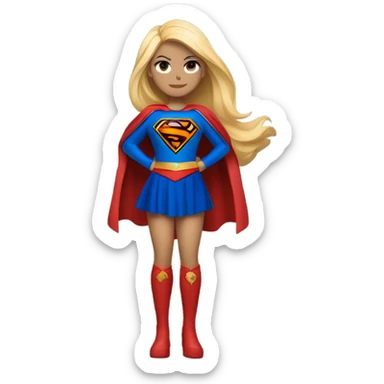 Supergirl  sticker