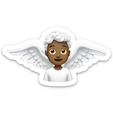 angel wave sticker