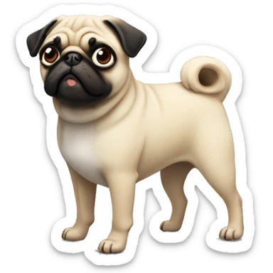 pug sticker