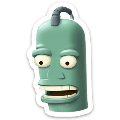 Futurama Bender sticker