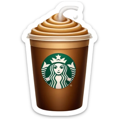 aesthetic starbucks coffee sticker