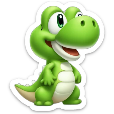 Yoshi süß sticker