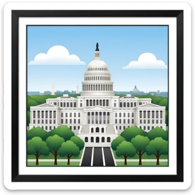 Washington DC sticker