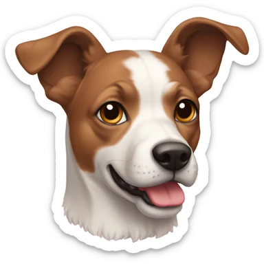  american bollie with cropped ears sticker