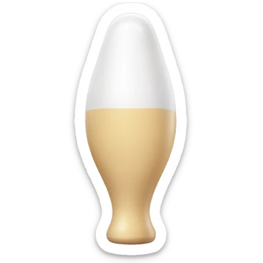Bowling pin head  sticker