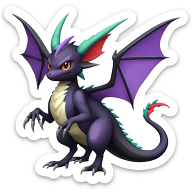 Noivern-Noibat-Nargacuga-hybrid full body sticker