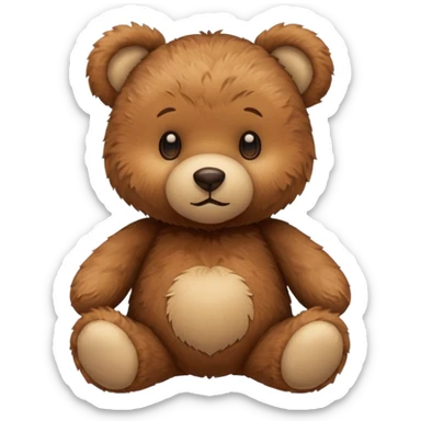 Sarılan ayıcık sticker