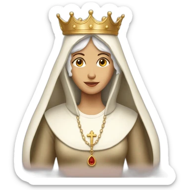 Mother Mary the queen of angels sticker