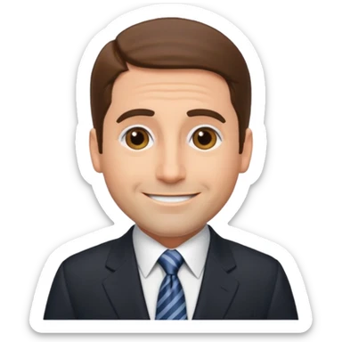 michael scott from the office sticker
