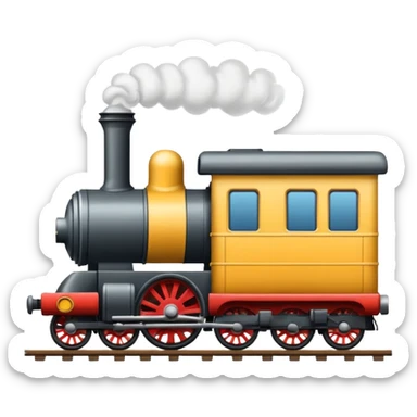 A train on fent sticker