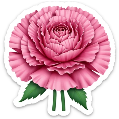 Carnation sticker