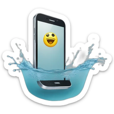 phone-that-has-been-submerged-in-water sticker