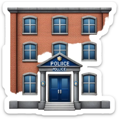 racoon city police department  sticker