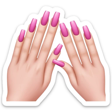 artificial nails sticker