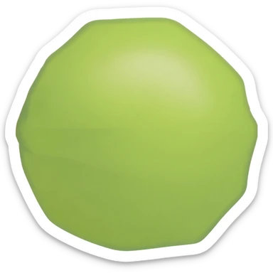 Feijoa fruit emoji sticker