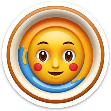 PAINT ON CERAMIC sticker