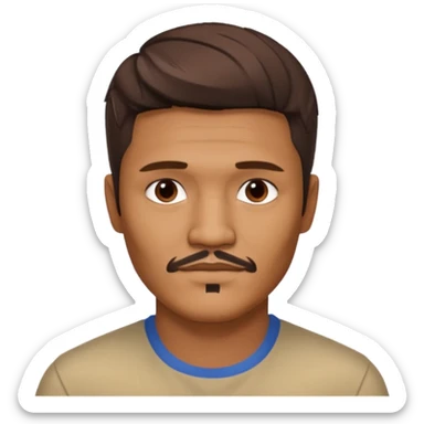 Pinoy version kahawig ni Pedro Pascal 25 years old fade hair cut sticker