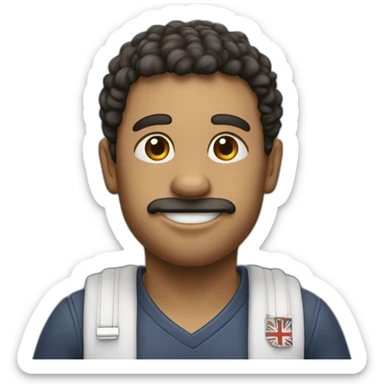 Nounours londonien sticker