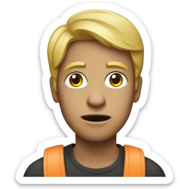 broke person in need of money sticker