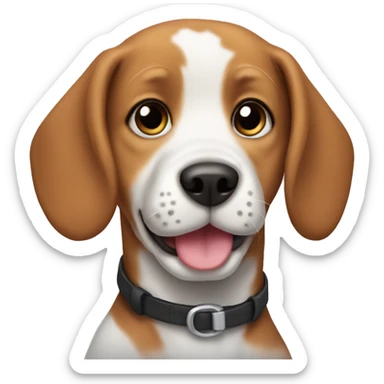 Puppy beagle sticker