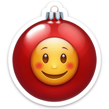 festive ornament  sticker