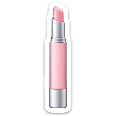 Light pink lip gloss tube  sticker