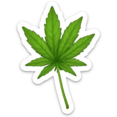 weed sticker
