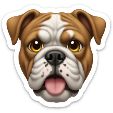 bulldog  sticker