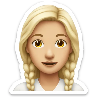 Nordic woman  sticker