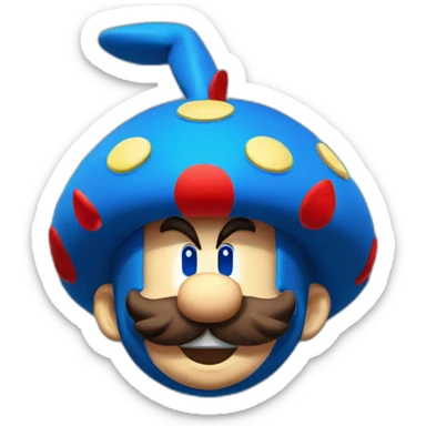 mario nabbit sticker