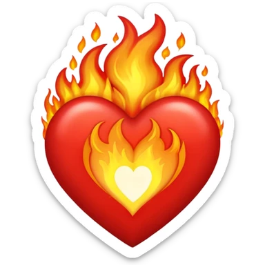 ❤️‍🔥+⬛️ sticker