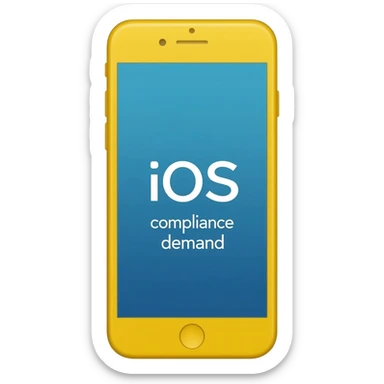 emoji jaune iPhone IOS qui exige de faire ce qu’on dit sticker