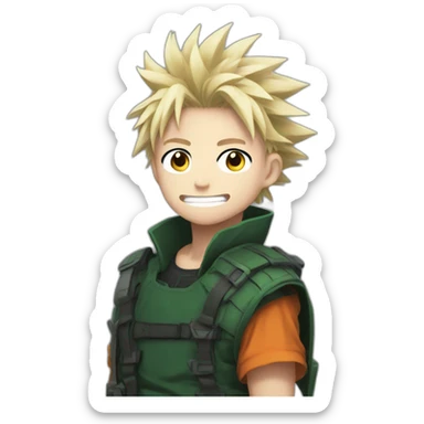 bakugo katsuki sticker