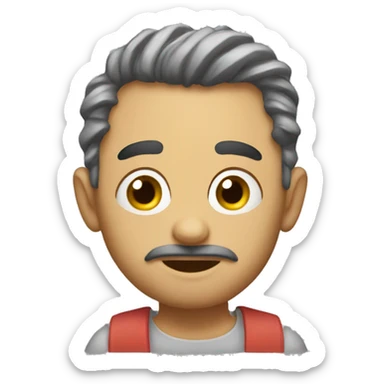 Draw me a juice maker character sticker