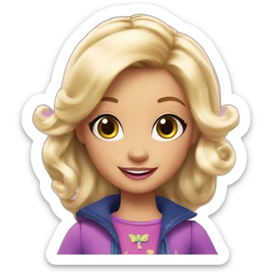 bibble from barbie fairytopia sticker