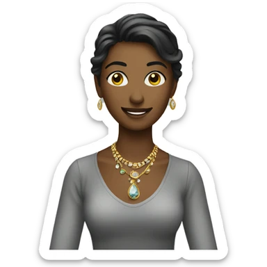 Jewelry business sticker